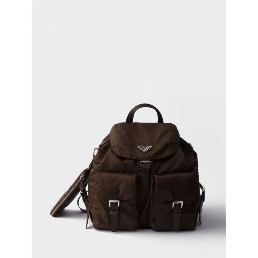 Prada Backpack Woman Brown